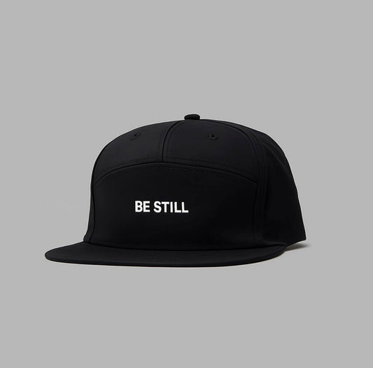 “BE STILL" 5 PANEL CAMPER HAT