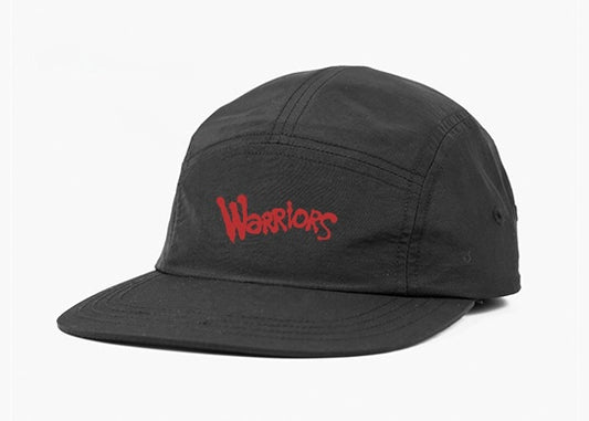 WARRIORS 5 PANEL CAMPER HAT